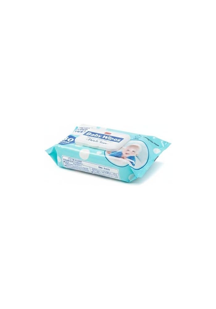 DAISO Baby Wipes Set - 60 Thick & Soft Wet Wipes for Baby Care - Image 3